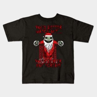 Scary Christmas Kids T-Shirt